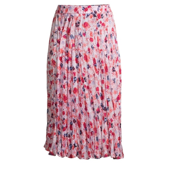 Women's Midi Crinkle Skirt - Picture 1 of 6